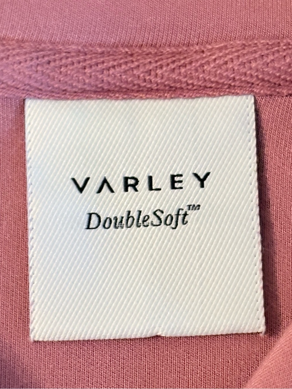 Varley Hawley Half Zip Women’s Sweatshirt In Terracotta Mauve Small S - Picture 12 of 12